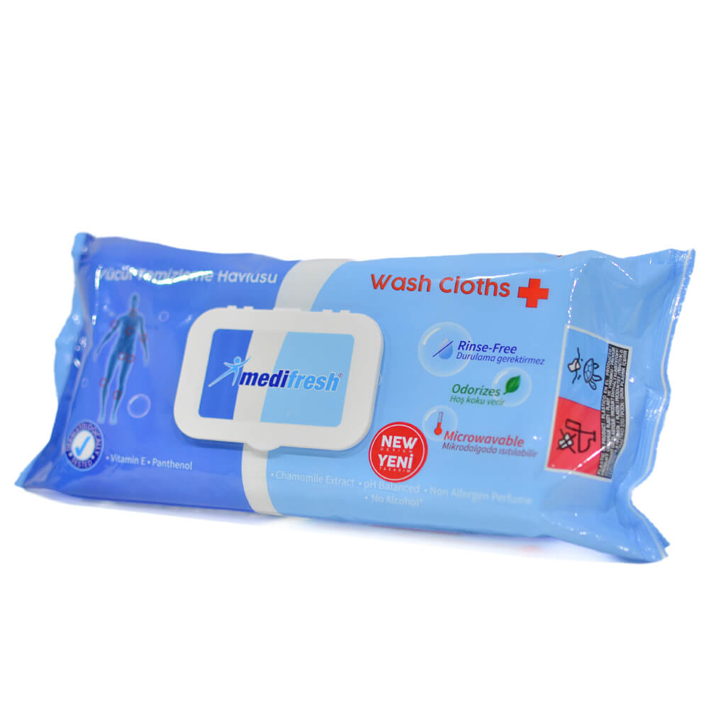 Medifresh Wash cloth 60 count, 3 Packs