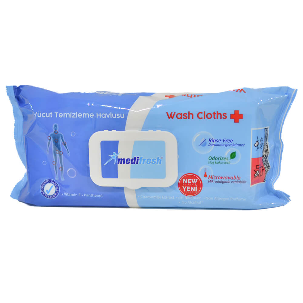 Medifresh Wash cloth 60 count, 3 Packs