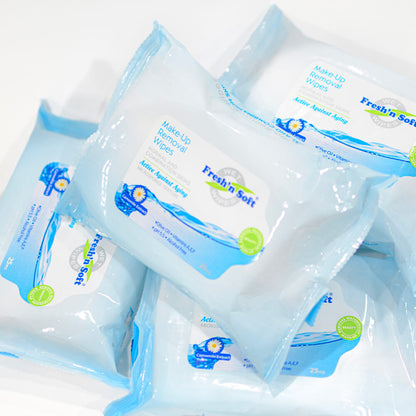 Makeup remover normal and combination skin, 6 packs