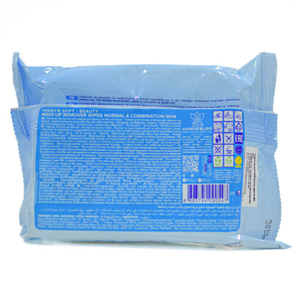 Makeup remover normal and combination skin, 6 packs