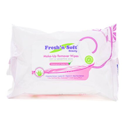 Makeup remover dry and sensitive skin, 6 packs